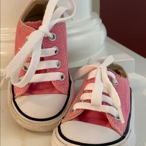 Converse All Star Shoes Toddler Size 3 Pink